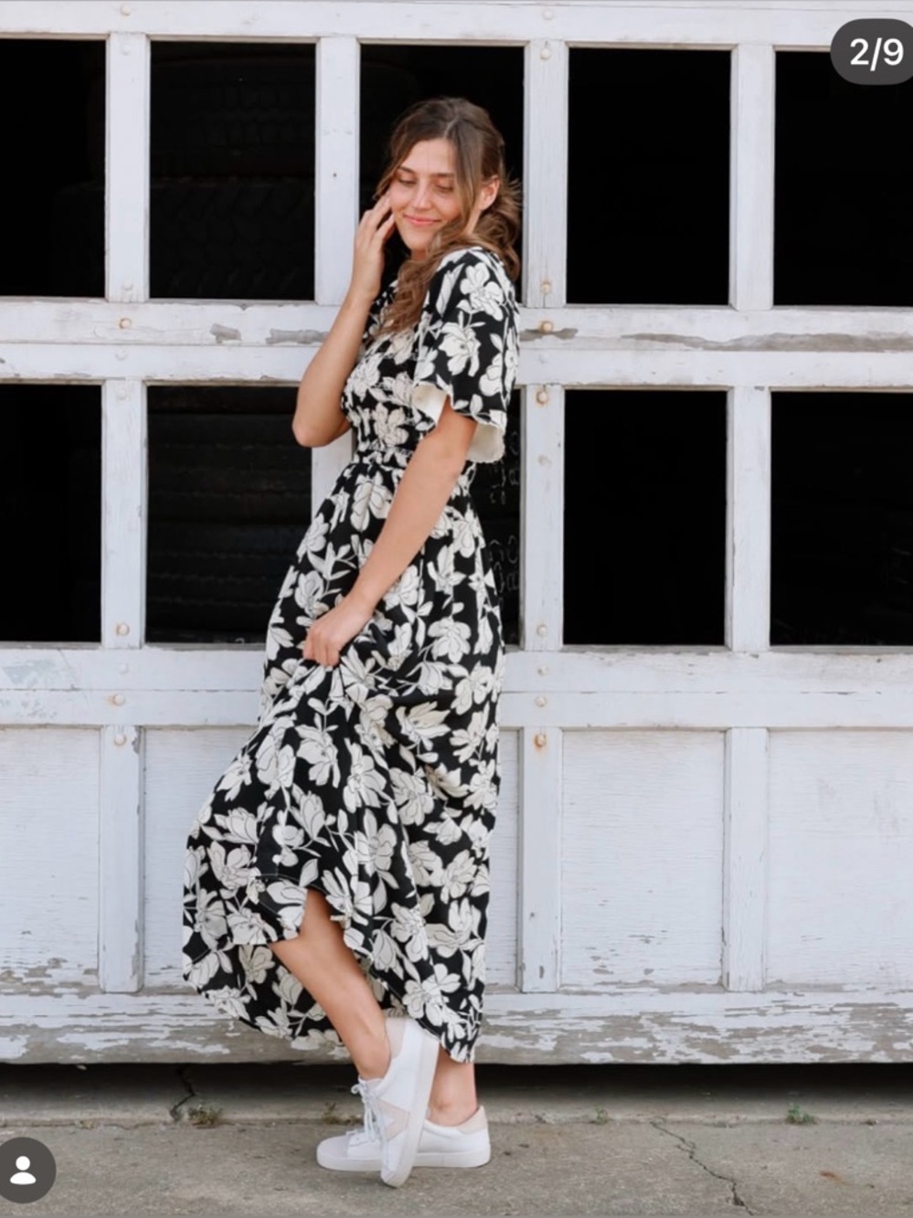 NWOT Henly Floral Dress, Size XL.